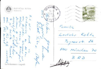 Plitvička Jezera - Plitvicer Seen - HR 1980 95 001 ●